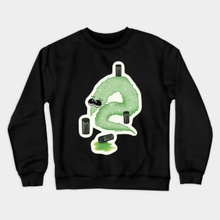 Energy Drink Worm Crewneck Sweatshirt